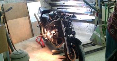 changement fourche sv650 avec GSXR 1000