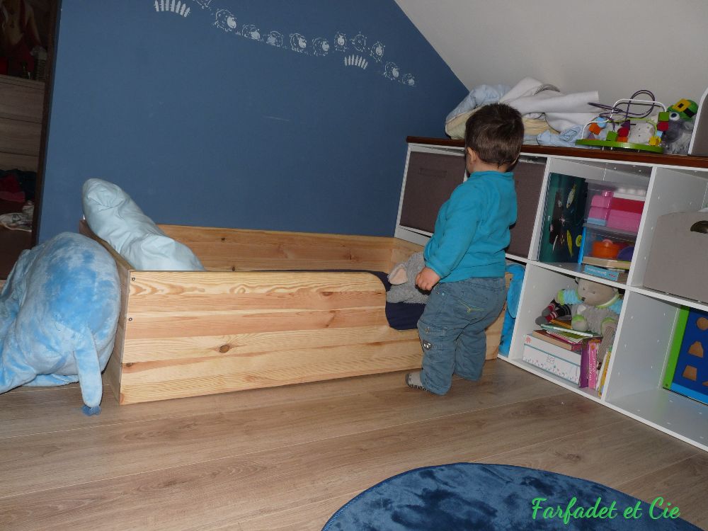 Le lit au sol de Montessori, retour d'expérience - Farfadet et Cie